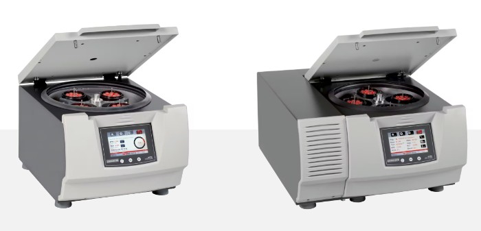 צנטריפוגה שולחנית דגם Consul עם או בלי קירור, תוצרת Orto Alresa